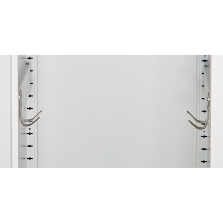 Adiroffice W  1-Tier Steel Free Standing Storage Locker Cabinet for Home, School in Blue ADI629-02-BLU-MK